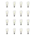 60-WATT Equivalent ST19 Dimmable Straight Filament Clear Glass Vintage Edison. Fixed Price $46.74.