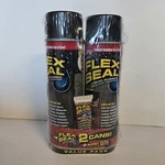 2 Cans Flex Seal Liquid Rubber 14 Oz Black Aerosol Spray Mini Glue. Fixed Price $29.99.