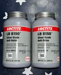 Two Loctite Lb 8150 Silver Grade Anti-seize Fl. Oz. (236ML) Bottles. Fixed Price $35.56.