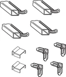 Prime-line PL7806 Bronze Aluminum Screen Frame Kit 3/4 X 5/16 W In.. Fixed Price $22.60.