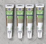 Lot Of 4 Ge Specialty Projects Premium Silicone Glue Clear 2.8 Oz. Tube 2823396. Fixed Price $27.99.