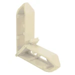 Screen Corner, Plastic, Cream, For: Pella Frames - Pack Of 20. Fixed Price $15.24.