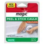 Magic Peel & Stick Caulk 1-1/4" X 5' White Tub Floor Sealing Strip. Fixed Price $9.96.