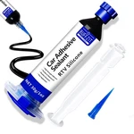 Rtv Silicone Adhesive Sealant 100% Waterproof Caulk, Strong Bon. Fixed Price $25.04.