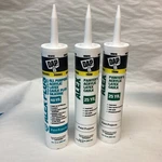 Dap Alex Painter 3PC Bundle 10.1 Oz. White Acrylic Latex Caulk & Plus All -new. Fixed Price $11.80.