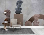 3D Roman Figure Sculpture Murals Wallpaper Sticker. Fixed Price $171.04.