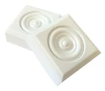 Piece Minute Molding Classic Plastic Block Rosette (2-3/4 In.) For Interior.... Fixed Price $37.04.