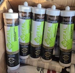 5 Pack - Adseal 1092 Paintable Doors And Window Sealant, 304 Ml, Color Red Fox. Fixed Price $25.99.