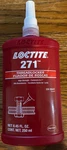 Loctite 271 Threadlocker Red 250ML (8.45 Fl. Oz.) High Strength Exp. 05/2027. Fixed Price $75.00.