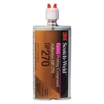 3M Instant Adhesive, DP270 Series, Clear, 0.7 Oz, Bottle, 1:01 Mix Ratio, Hr. Fixed Price $107.68.