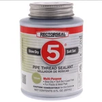 Rectorseal 25551 NO.5 Pipe Yellow Thread Sealant With 2600 Psi. Fixed Price $26.12.