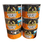 (6) Gorilla Waterproof Sealant Rubberized Black Paste, Large Gaps Cracks & Leaks. Fixed Price $55.00.