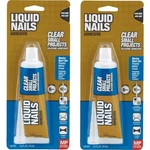 Liquid Nails LN-207 Silicone Sealant, 2.5 Oz, Carded, Clear, Paste Pack. Fixed Price $21.19.
