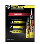 Dap Dynagrip Subfloor Construction Adhesive - 10.3 Oz Lot Of 12. Fixed Price $50.00.