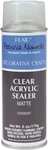 Plaid Craft Clear Acrylic Sealer Aerosol Spray 6 Ounce (pack Of 1), Matte. Fixed Price $11.68.