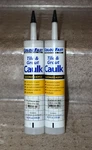2 Pack Color Fast Tile & Grout Caulk 10OZ.- Non-sanded Platinum. Fixed Price $10.00.