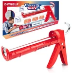 Diyself Gun, Heavy Duty Caulking Tool, 10:1 Thrust Ratio, Hand Red. Fixed Price $26.39.