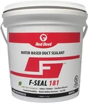 Red Devil 0841DW F-seal 181 Fiber Reinforced Water Based Duct Sealant, Gallon,. Fixed Price $36.00.