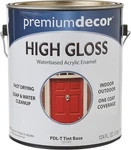 Premium Decor High Gloss Water Based Acrylic Enamel Pdl-t Tint 1 Gal. Fixed Price $39.99.