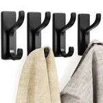 Pickpiff Adhesive Wall Coat Hooks Heavy Duty Stick-on Door Hanger, Black M.... Fixed Price $13.82.