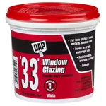Dap Window Glazing Compound White 128OZ 33 Wood Metal Sash Seal Paintable 2-PACK. Fixed Price $192.84.