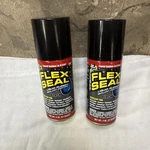 2 Pack Of Mini Black Rubber Spray Sealant Oz Family Products Flex. Fixed Price $9.99.