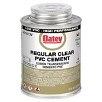 Oatey 31013V Cement, Brush-top Can, 8 Fl Oz, Clear. Fixed Price $9.75.