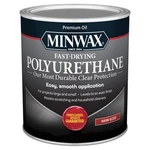 Minwax 63000 Fast Drying Polyurethane Clear Gloss, Quart. Fixed Price $21.09.
