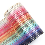 24 Rolls Skinny Washi Set Gold Foil Print Decorative For Arts, Diy Cr. Fixed Price $17.99.