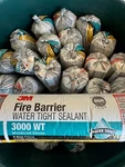 3M 3000 Wt Firestop 20OZ : Listing For 24 Sausages!. Fixed Price $530.00.