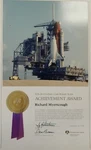 Rockwell International 1988 Achievement Award For Space Shuttle Leak Repair Team. Fixed Price $39.99.