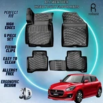 Custom Car Floor Mats Fits Suzuki Swift 2018-2025 Tpe Rubber All Weather Liners. Fixed Price $160.09.
