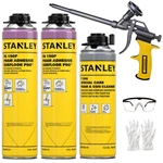 Stanley FA190P Subfloor Foam Adhesive Pro 24OZ 2PK - Gun Incl. 8" Nozzle. Fixed Price $55.44.