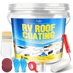 Rv Roof Coating White 1 Gallon Flexible Sealant Epdm Tpo Fiberglass Repair. Fixed Price $71.99.