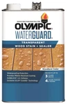 Olympic Waterguard Transparent Stain Sealer Woodland Cedar - 1 Gallon. Fixed Price $44.97.