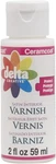 Delta Ceramcoat Satin Interior Varnish 2 Fl Oz 07007. Fixed Price $9.95.