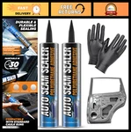 2 Pack Quick-set Polyurethane Automotive Seam Sealer For Metal Paintable, Incl. Fixed Price $51.99.