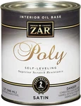 Zar 32512 Interior Polyurethane, Crystal Clear Satin, Water-based, Qt.. Fixed Price $33.95.