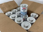 Case Of 12 Oatey 30894 Rain-r-shine Medium Blue Pvc Cement Large 32OZ Size. Fixed Price $179.95.