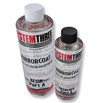 System Three Mirror Coat Bar Top Finish , 1.5 Quart. Fixed Price $75.00.