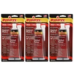 Dynatex Red Hi-temp Rtv Gasket Maker Oz Tube Sensor Safe, 650 (3-PACK). Fixed Price $23.97.