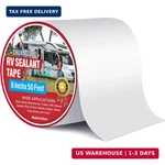 Chuangseed Rv Roof Tape White, 6 Inch X 50 Feet, Sealant Patch Repair For Camper. Fixed Price $49.23.