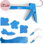 Gun Kit Smooths No-drip Silicone Caulking And Tools, Sealant. Fixed Price $19.13.