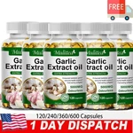 Garlic Oil 5000MG, Odorless 500:1 Extract,, NATURAL,120-600 Caps. Fixed Price $13.29.