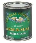 General Finishes Arm-r-seal Oil Based Topcoat, 1 Quart, Semi-gloss. Fixed Price $69.43.