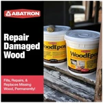 Abatron Woodepox Kit - No Shrinking Or Cracking. Fixed Price $75.99.