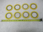 Lot Of 8 Flexitallic 2" 300/600 304/FS Gaskets, XA0346. Fixed Price $52.95.
