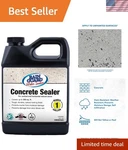 Concrete Sealer Concentrate Makes 1 Gallon, Water-based Protection. Fixed Price $34.99.