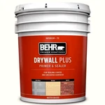 Behr Drywall Plus Primer & Sealer, Acrylic, Great For Bare Wood - 5 Gallon Pail. Fixed Price $149.97.