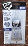 Dap Ultra Clear 2.8 Oz Flexible All Purpose Waterproof Sealant Tube. Fixed Price $11.48.